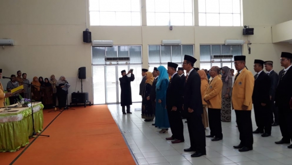 Pelantikan Ketua dan Sekretaris Jurusan IAN Periode 2019-2023 